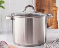 Altom Fabio garnek wysoki nierdz. 28cm 12,5l z pokrywą szklaną - 1580520 - zdjęcie 3